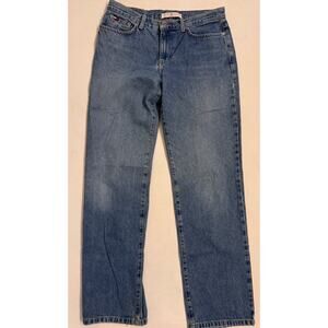 Tommy Hilfiger Boyfriend Jeans New Vintage Women's Sz 8 Baggy Light Wash